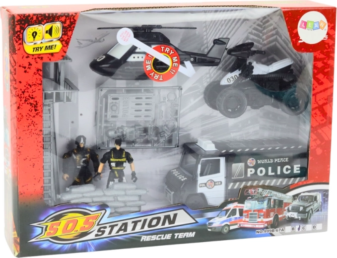 Parc de véhicules complet pour chaque mission