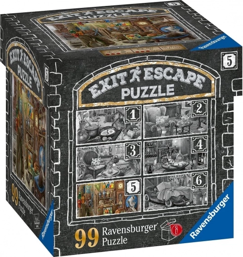 Ravensburger Puzzle d’évasion Manoir hanté 5 : Au grenier