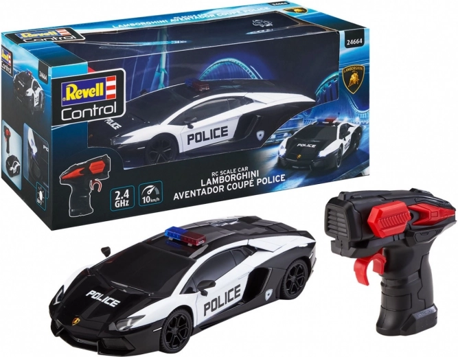 Voiture télécommandée Lamborghini Aventador Police