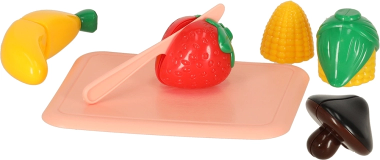 Fruits et légumes à découper pour développer la motricité