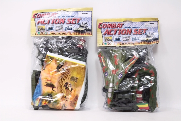 Ensemble militaire pour enfants dans un sac de transport