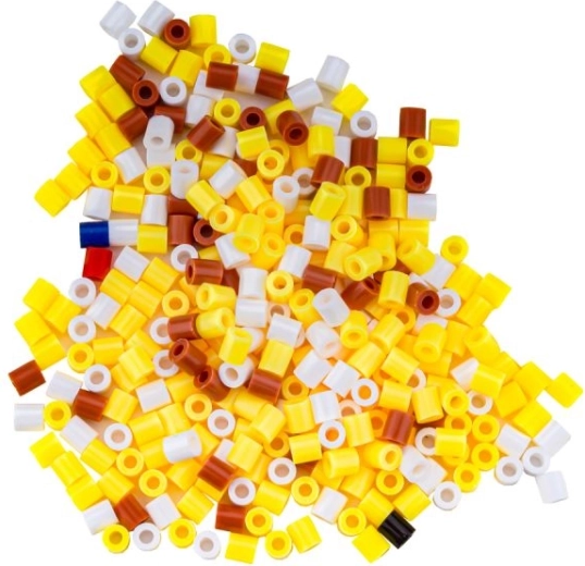 Perles dans les couleurs selon le modèle