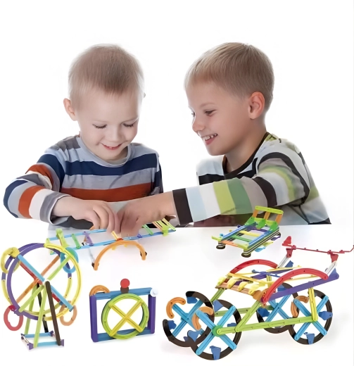 Pièces colorées et sûres pour les petites mains