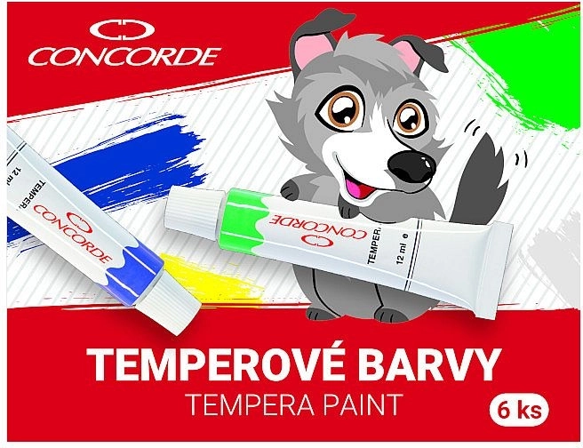 Gouaches CONCORDE 6×12 ml