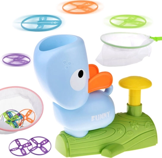 Lanceur de disques ludique en forme de chiot