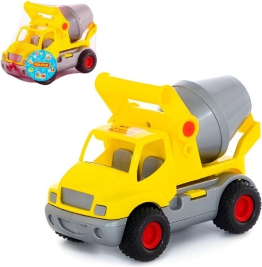 Bétonnière de chantier ConsTruck jaune