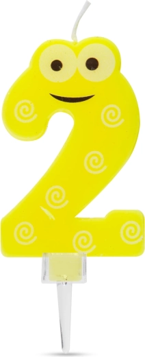 Bougie d’anniversaire chiffre 2