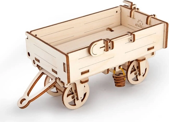 Puzzle mécanique 3D en bois remorque UGEARS (68 pièces)