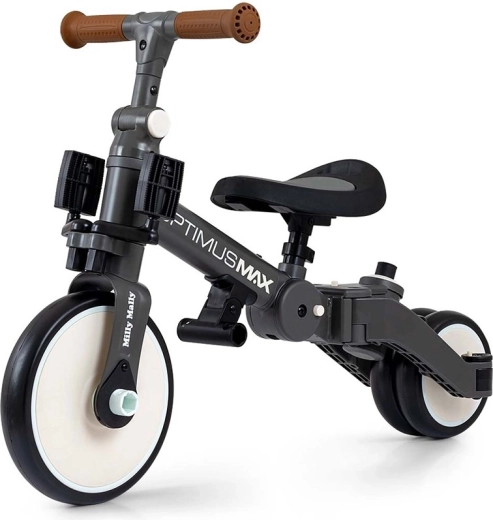 Évolutif avec l'enfant : 5-en-1 de la draisienne au tricycle à pédales