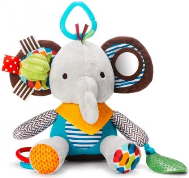 Skip Hop jouet d’éveil suspendu sur anneau en C Bandana Buddies éléphant