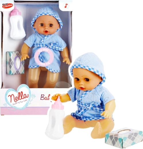 Poupée Baby Nella en peignoir