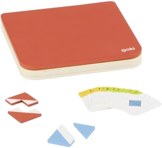 Formes colorées et cartes-défis pour développer les compétences