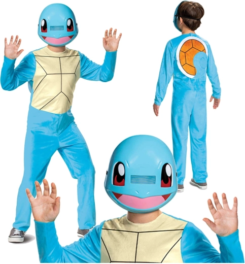 Costume enfant Pokémon Squirtle kigurumi 126–136 cm