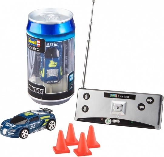Mini voiture de course RC - bleue