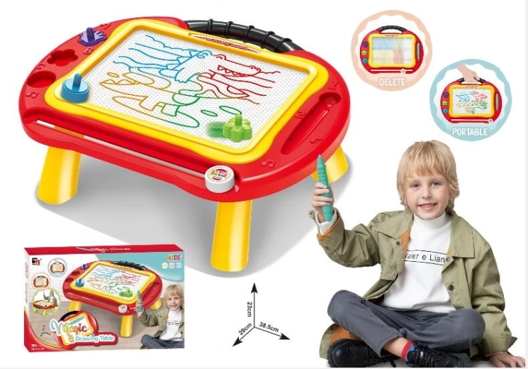 Tableau de dessin magnétique – ardoise de table pour enfants