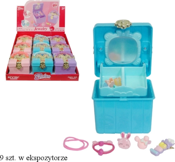 Boîte à bijoux pour enfants avec lumières et sons