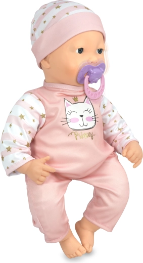 Tenue rose avec sucette