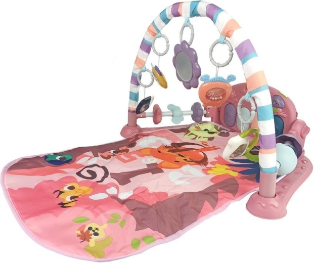 Tapis moelleux et miroir pour une exploration en toute sécurité