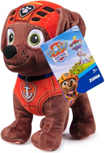 Zuma en peluche de la Pat’ Patrouille 18 cm