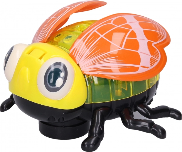 Insecte interactif avec effets lumineux et sonores 13,5 cm