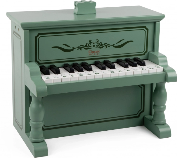 Piano en bois Classic World avec manuel
