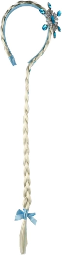 Longue tresse blonde sans effort
