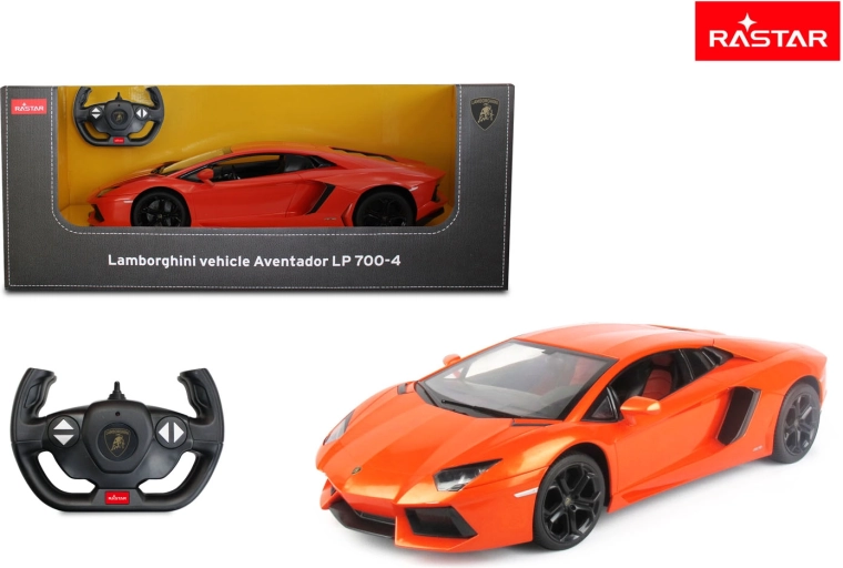 Voiture RC Rastar Lamborghini Aventador 1:10 orange