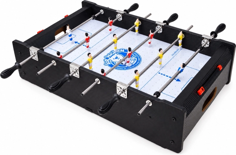 Football de table avec barres métalliques