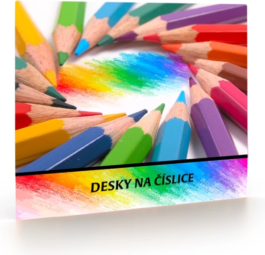 Dossiers pour chiffres pour écoliers Pastels