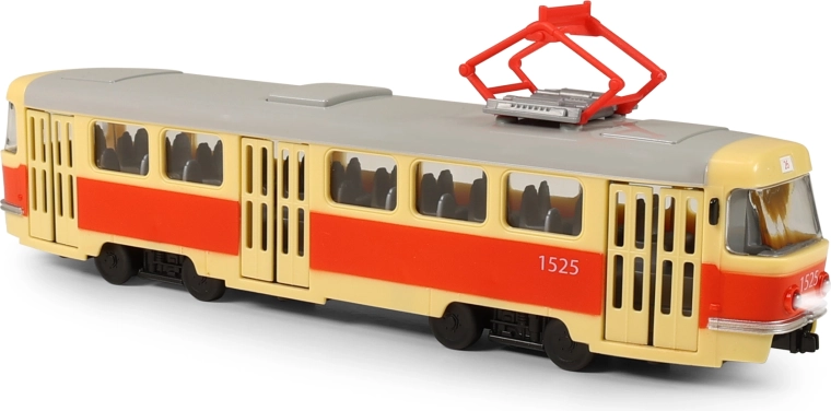 Tramway annonçant les arrêts
