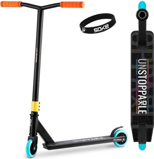 Trottinette freestyle orange Soke Go!