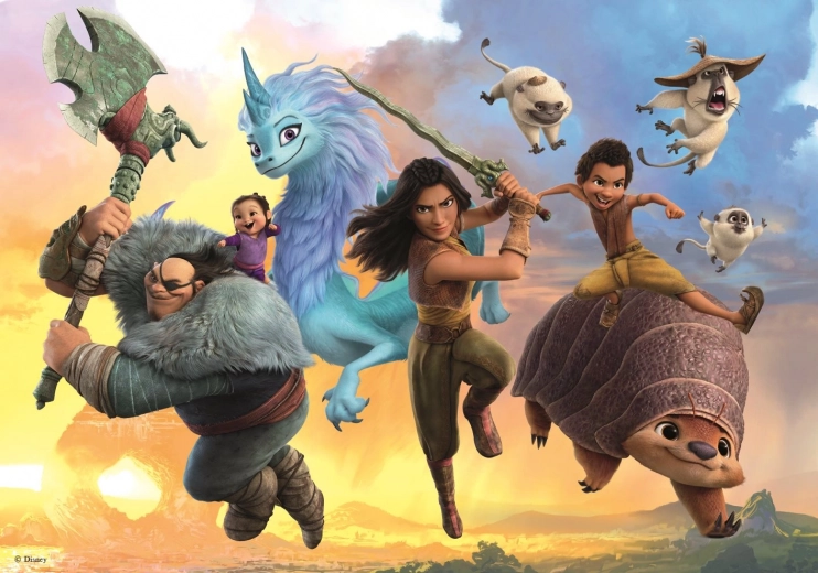 Puzzle avec Raya 100 pièces XL