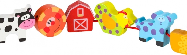 Une ferme pleine de couleurs et de formes