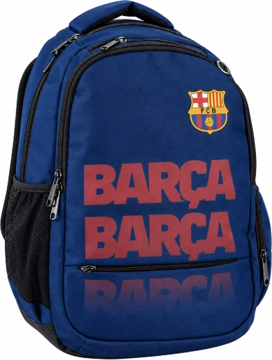 Sac à dos étudiant FC Barcelona Barça bleu marine 30 l
