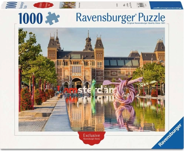 Puzzle Ravensburger Rijksmuseum à Amsterdam 1000 pièces