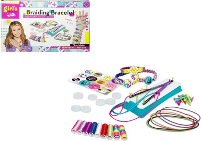Kit créatif pour fabriquer des bracelets