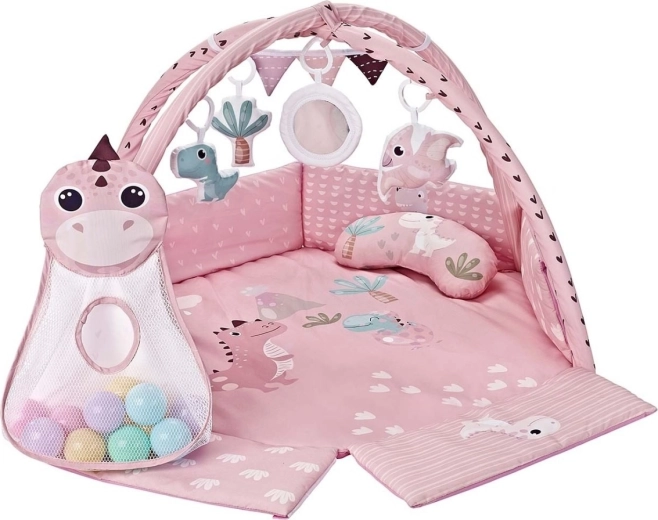 Tummy time avec mini coussin de soutien