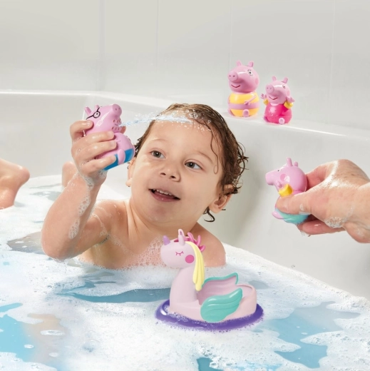 Un bain amusant qui développe les compétences