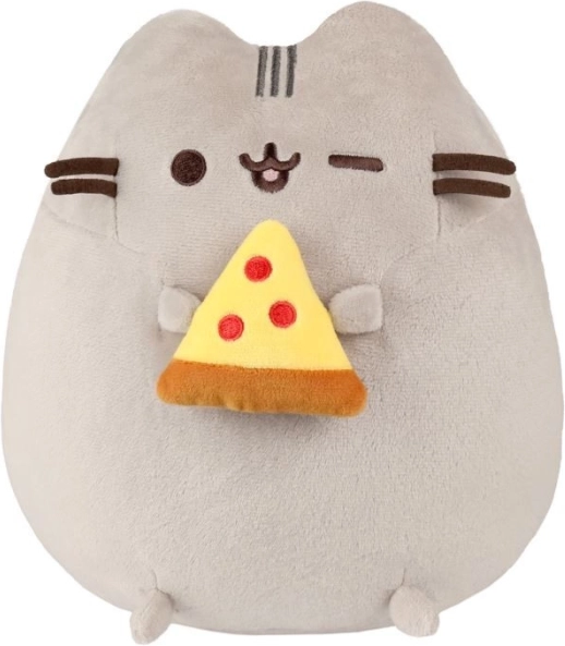 peluche PUSHEEN avec pizza 24 cm