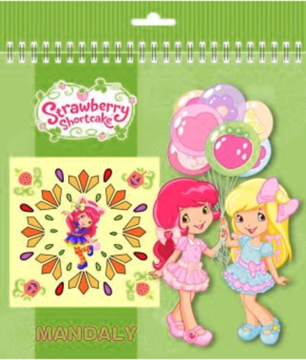 Akim cahier de coloriage Fraisinette (Strawberry Shortcake) – mandalas