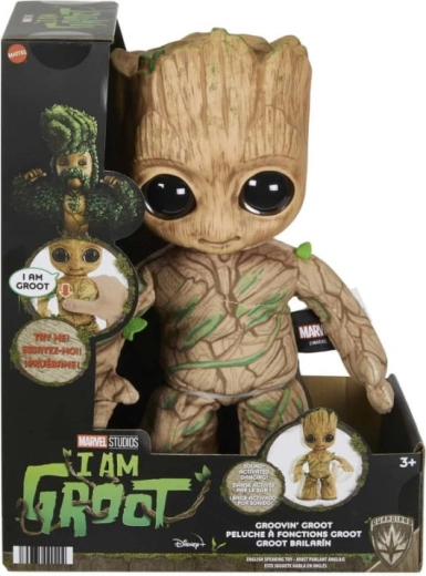 Peluche Groot dansant Marvel 28 cm