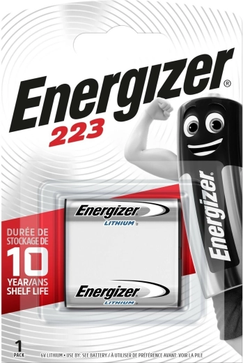 Batterie lithium CR-P2 6 V pour appareils photo ENERGIZER
