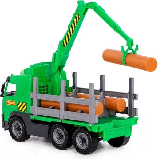 Grue mobile avec grappin