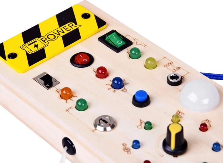 Apprentissage cause–effet avec des LED lumineuses