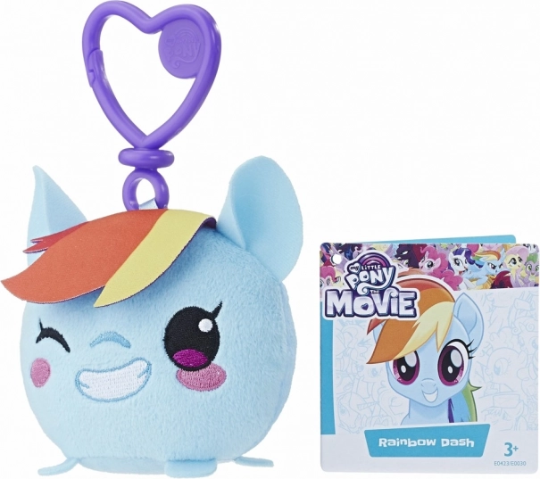 Porte-clés en peluche My Little Pony avec clip