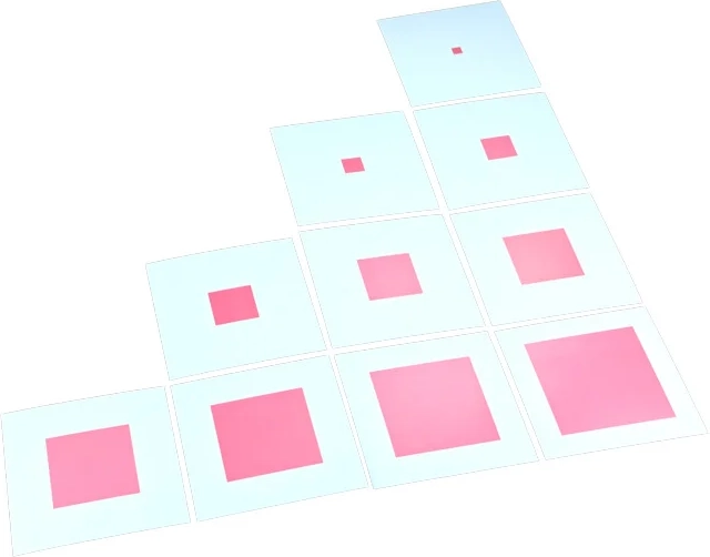 Cartes de contrôle claires pour travailler avec la tour rose