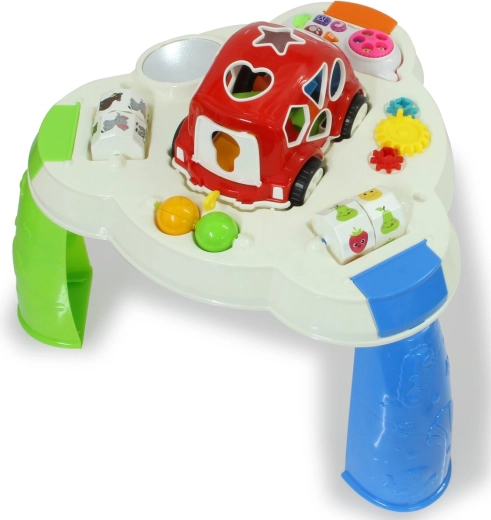Jeu d’encastrement avec voiture