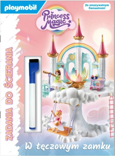Playmobil Princess Magic – activités effaçables : Au château arc-en-ciel
