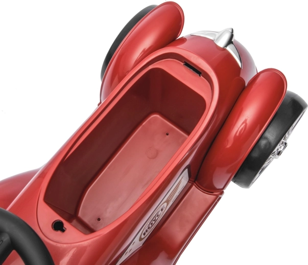 Espace de rangement sous la selle