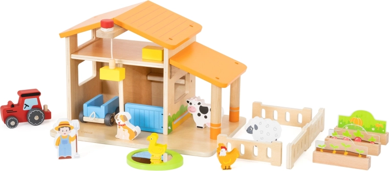De nombreux accessoires pour inventer ses propres histoires